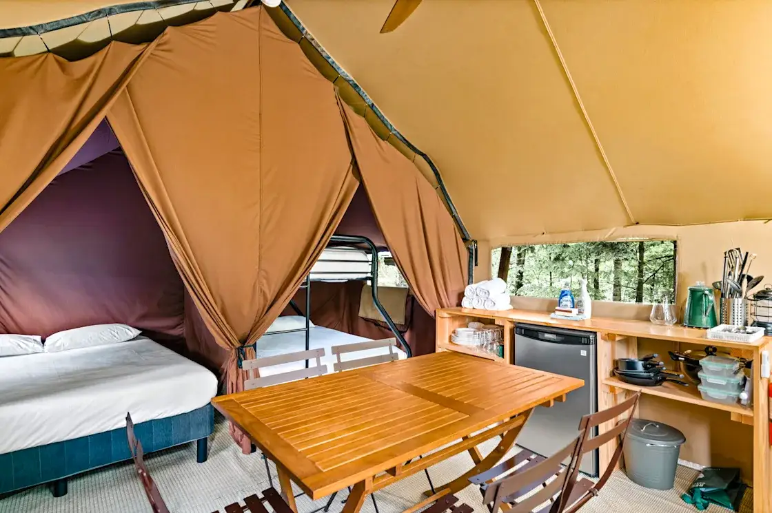 Camper-submitted photo at Huttopia Berkshires near Pittsfield, MA