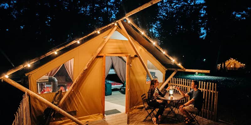 Camper submitted image from Huttopia Berkshires