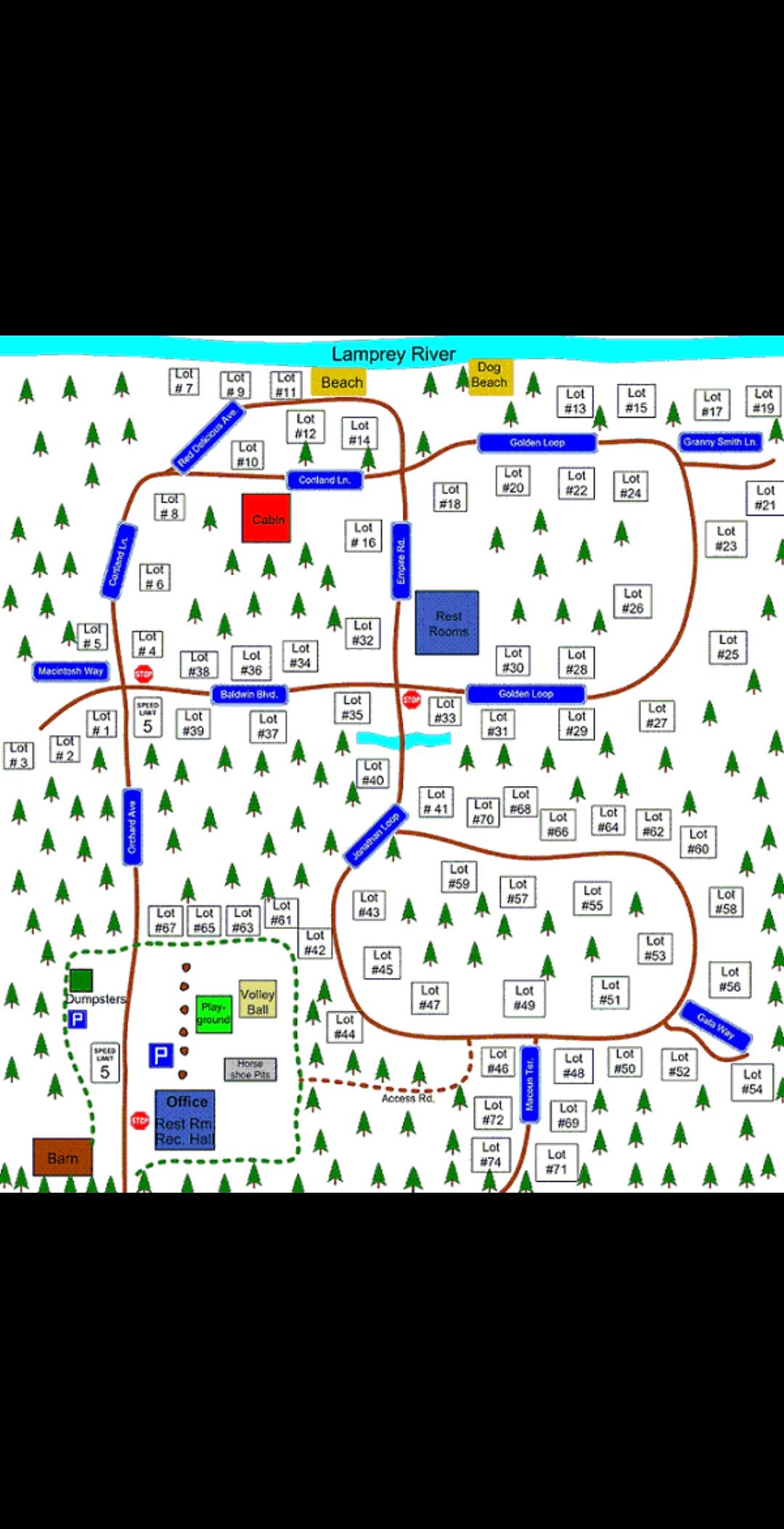 Camper-submitted photo at Wellington Camping Park near Dover, NH