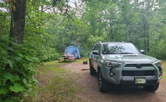 Tori K.'s photo at Old Logging Trail Campground — St. Croix State Park near Saint Croix National Scenic River