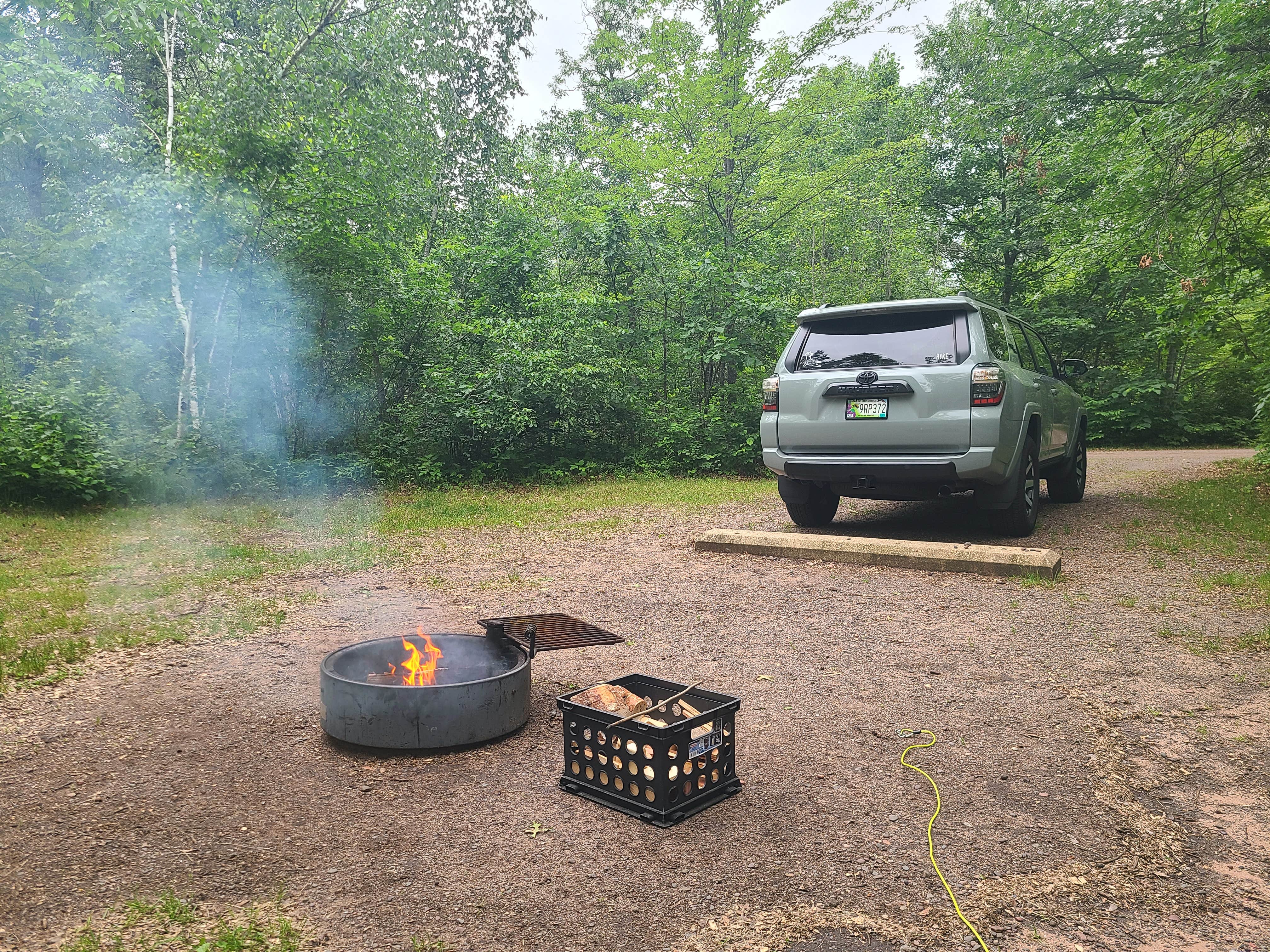 Camper-submitted photo at Old Logging Trail — St. Croix State Park near Saint Croix National Scenic River