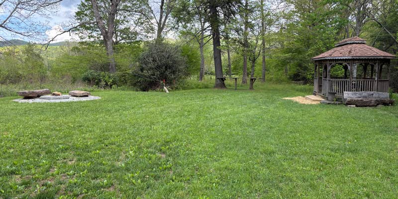 Camper submitted image from Creekside Campsite and Gazebo