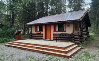 The Dyrt's photo of a cabin at Lake Five Resort near Proctor, MT
