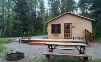 The Dyrt's photo of a cabin at Lake Five Resort near Flathead National Forest
