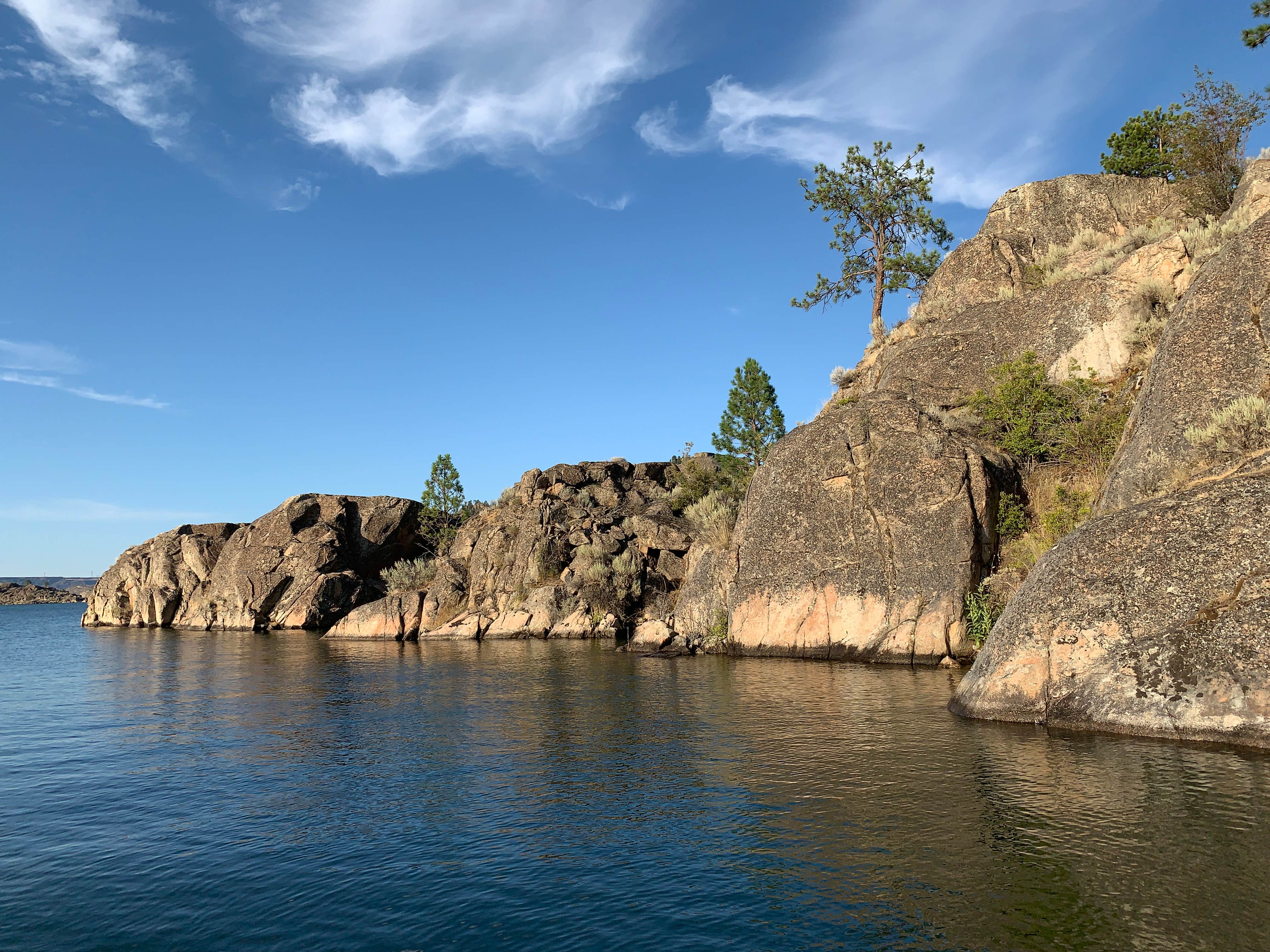 Camper-submitted photo at Sage Loop Campground — Steamboat Rock State Park near Hartline, WA