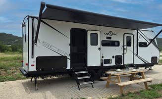 Chad's photo of rv camping at Pitmaster RV Park near Concan, TX