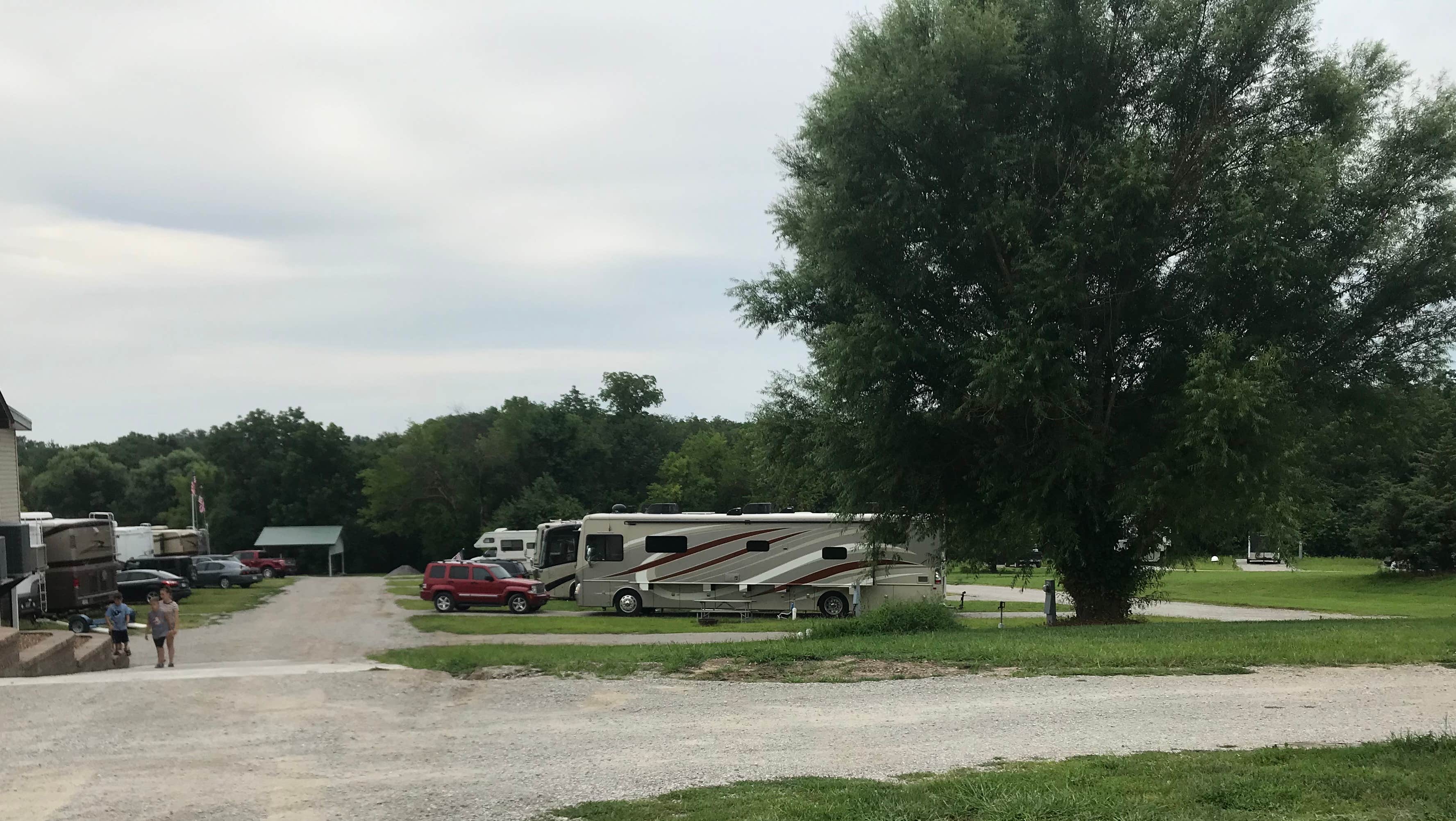 Joel R.'s photo of rv camping at The Great Escape RV and Camp Resort near Oak Grove, MO