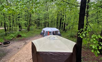 Emily F.'s photo at Sandstone Ridge Campground — Mirror Lake State Park near Wisconsin Dells, WI