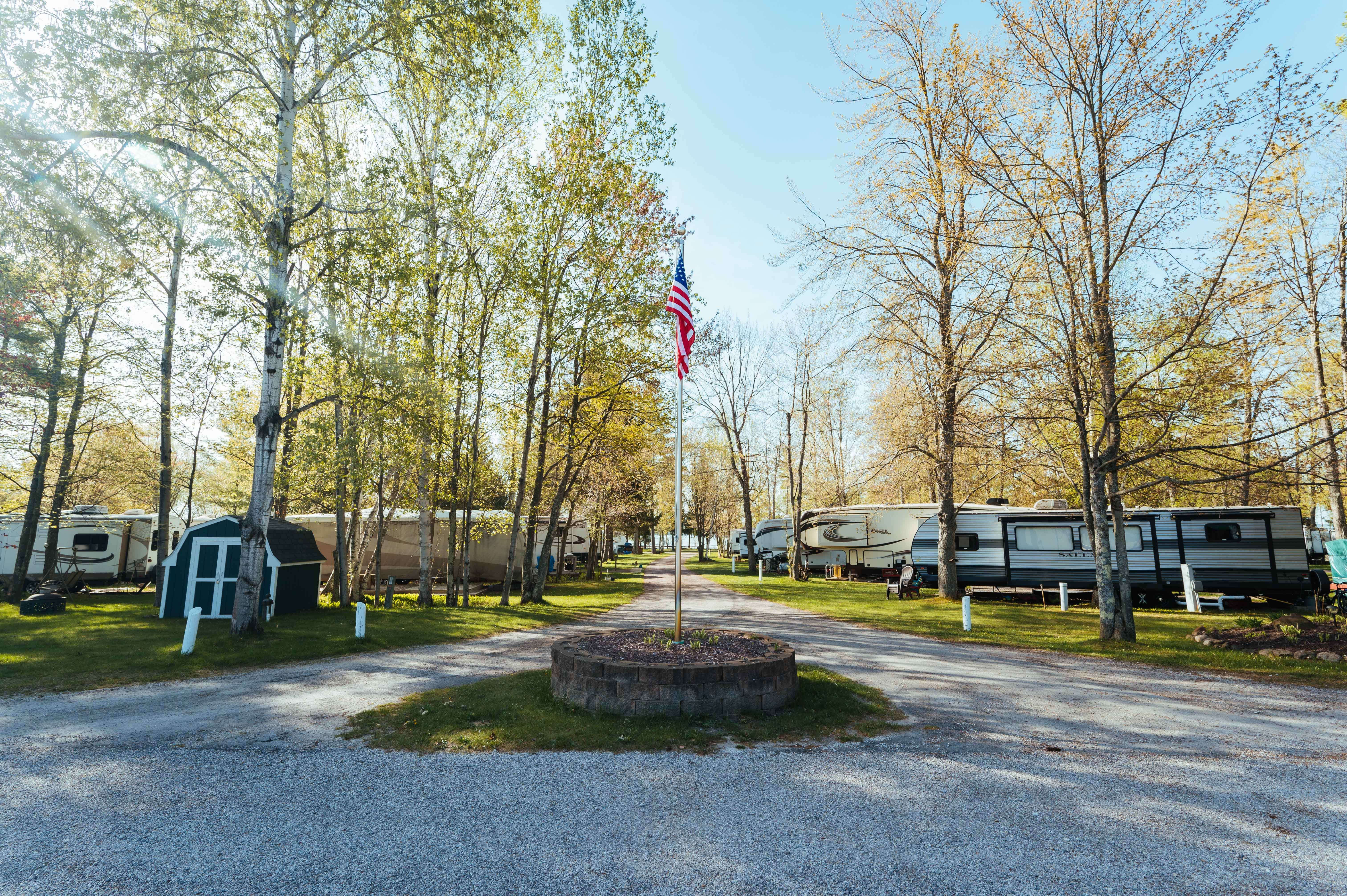 Camper-submitted photo at Leelanau Pines Campground near Lake Ann, MI