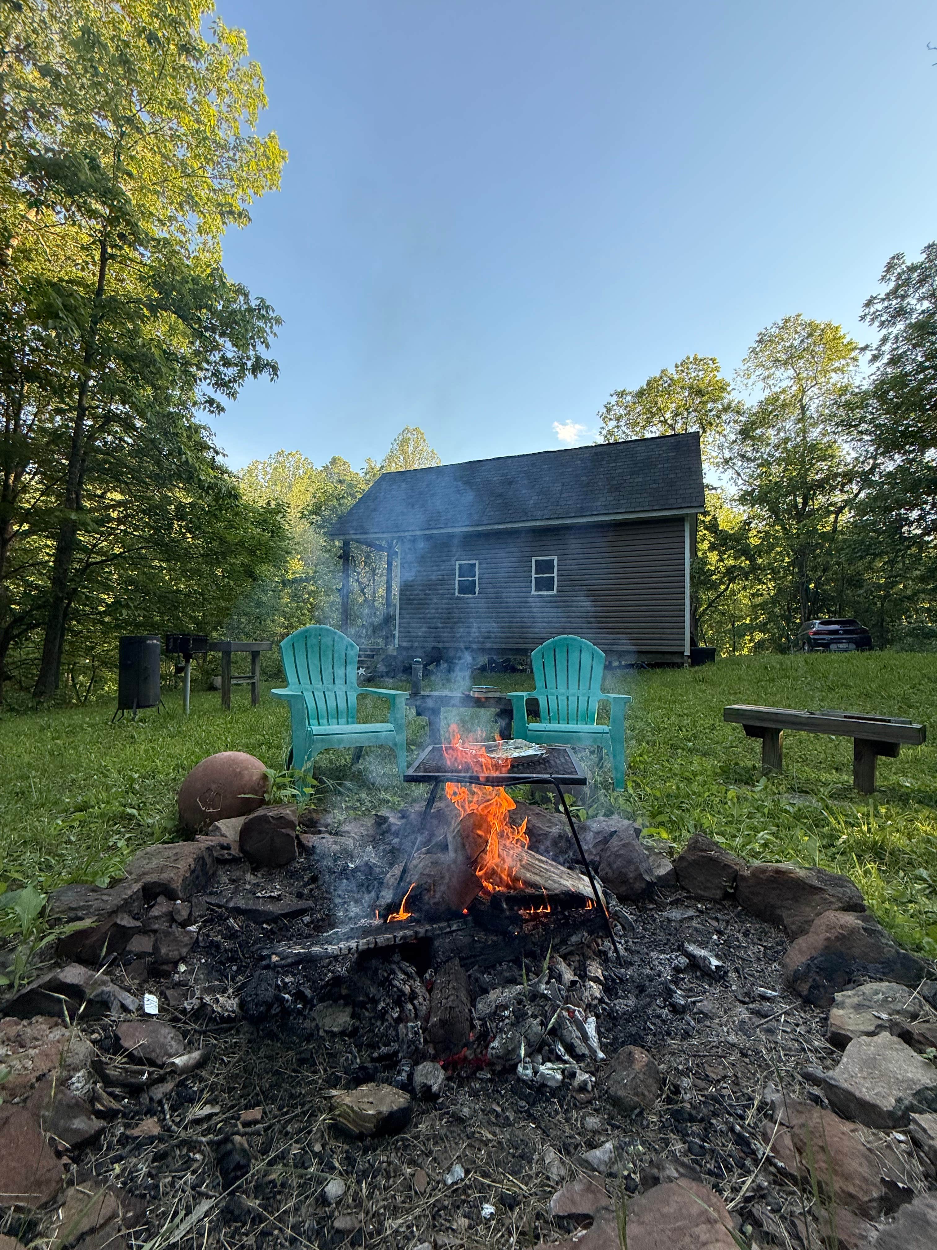 Camper-submitted photo at Walnut Falls Escape near Ona, WV