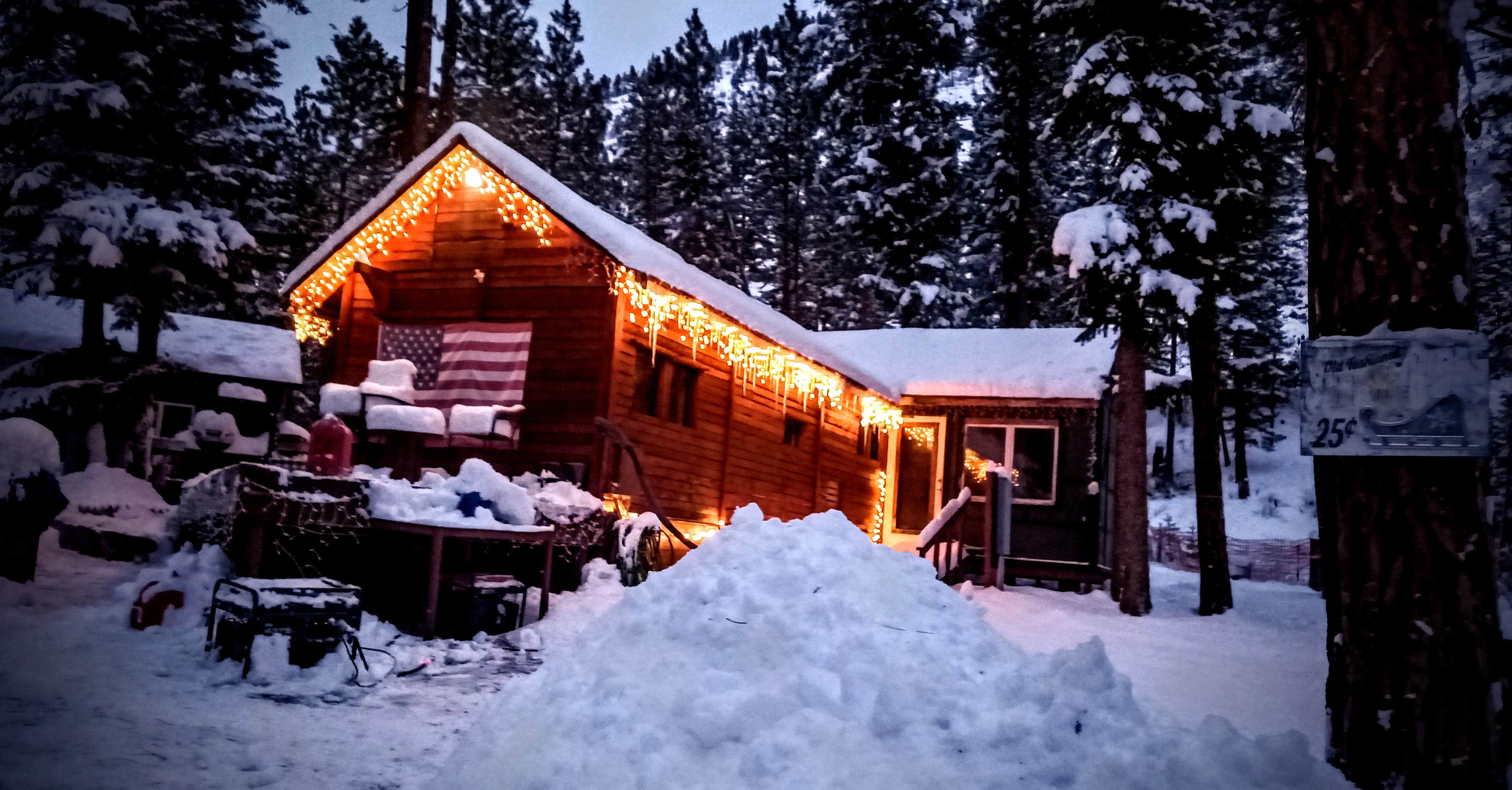 The S.'s photo of a cabin at The Sanctuary Campground near Lolo National Forest