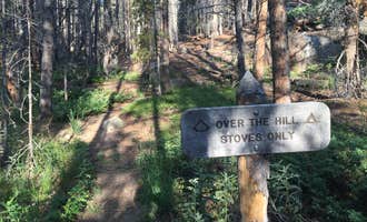 Camping near Spruce Lake RV Park: Over the Hill Backcountry Campsite — Rocky Mountain National Park, Estes Park, Colorado