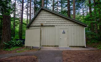 Jill T.'s photo of a cabin at Promontory Park near Lake Oswego, OR