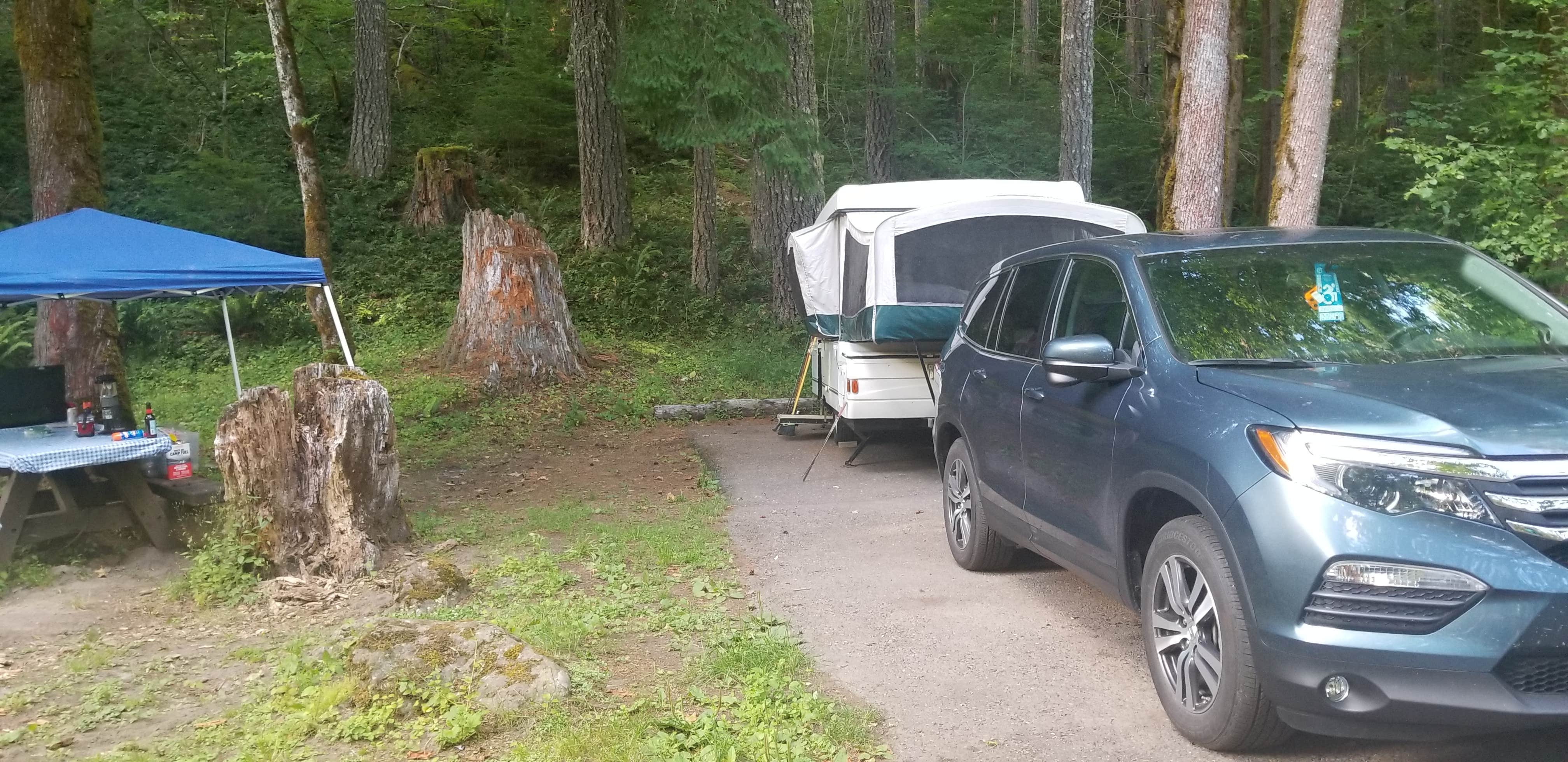 Camper submitted image from Blue Lake Creek Campground - Gifford Pinchot Nf (WA) - 3