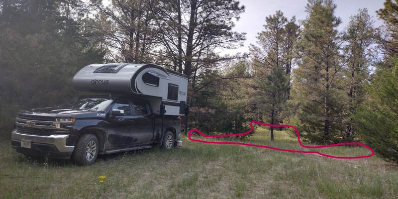 Camper submitted image from Bessey Dispersed Circle Rd.