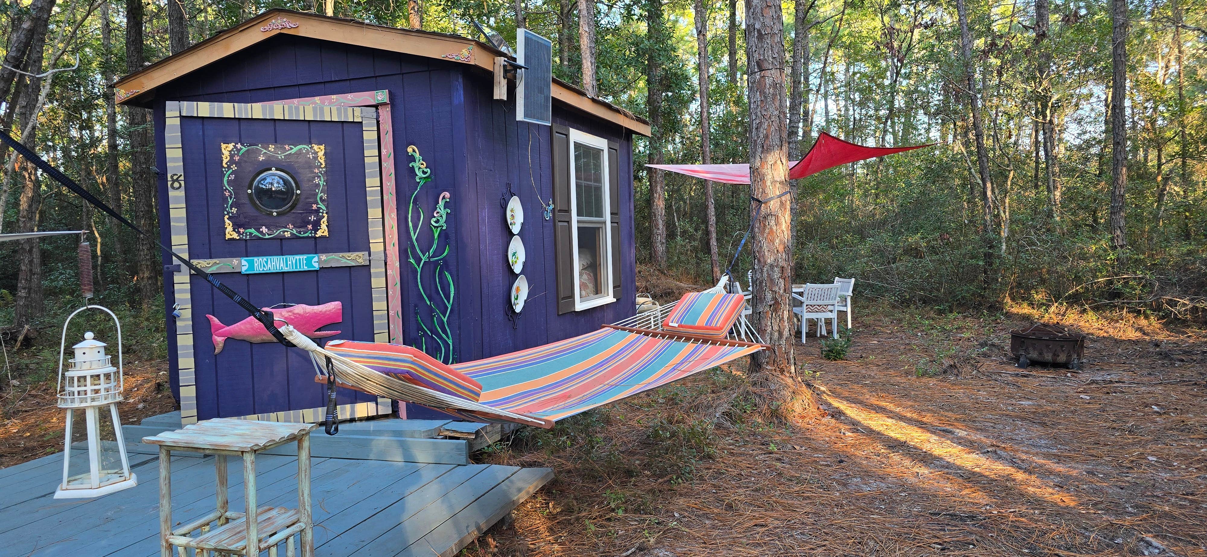 Jennifer S.'s photo of a cabin at Black Barn Farm near Bridgeton, NC