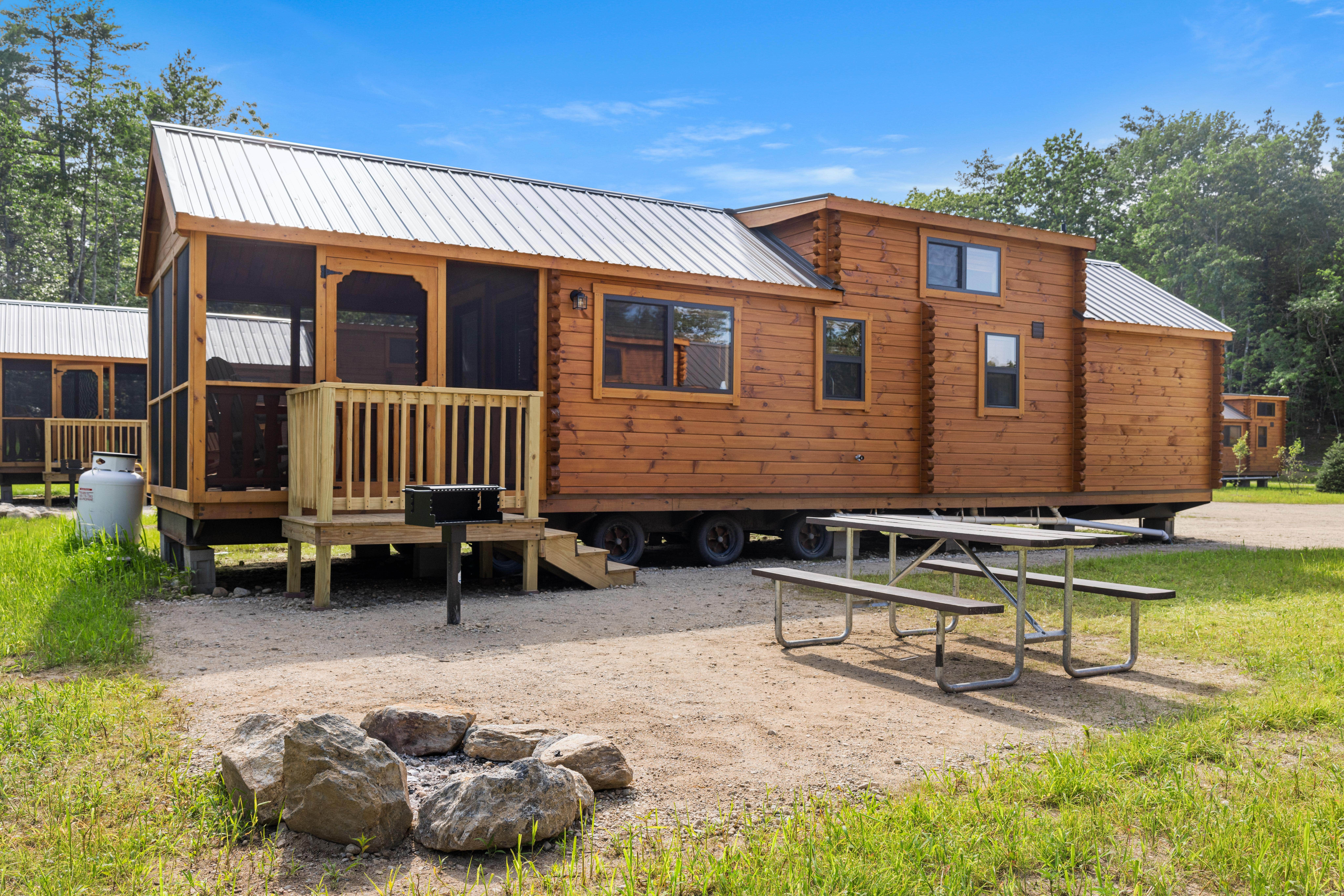 Northgate R.'s photo of a cabin at Jellystone Park™ Lakes Region near Biddeford, ME