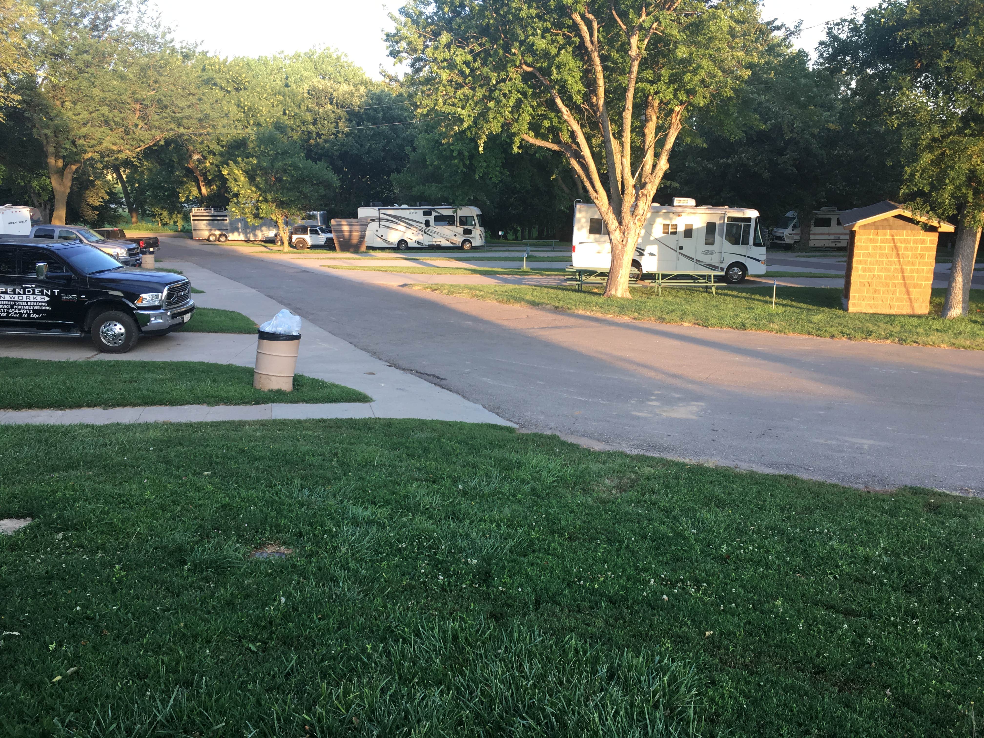 Camper submitted image from Airport Park Campground - 2