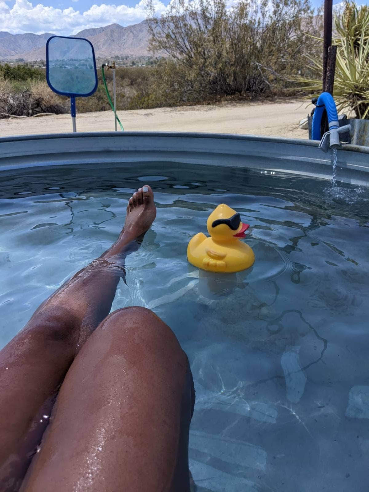 Camper-submitted photo at Desert Rose Collective RV Parking near Pioneertown, CA