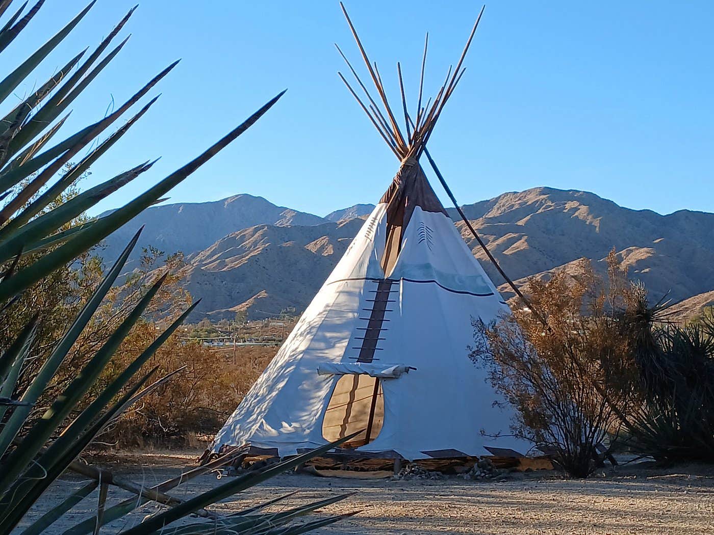 Caylee H.'s photo at Desert Rose Collective RV Parking near Yucca Valley, CA