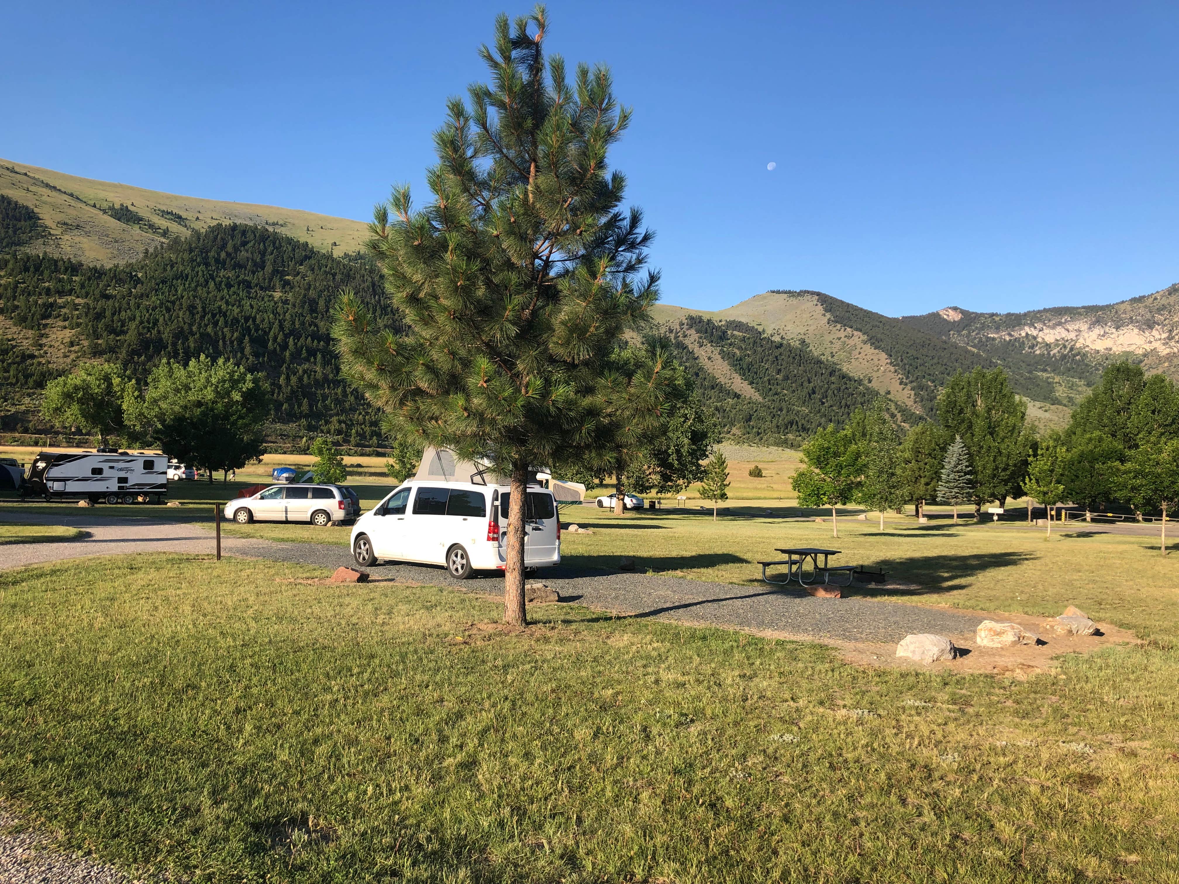 Lee D.'s photo of rv camping at Lewis & Clark Caverns State Park — Lewis and Clark Caverns State Park near Norris, MT