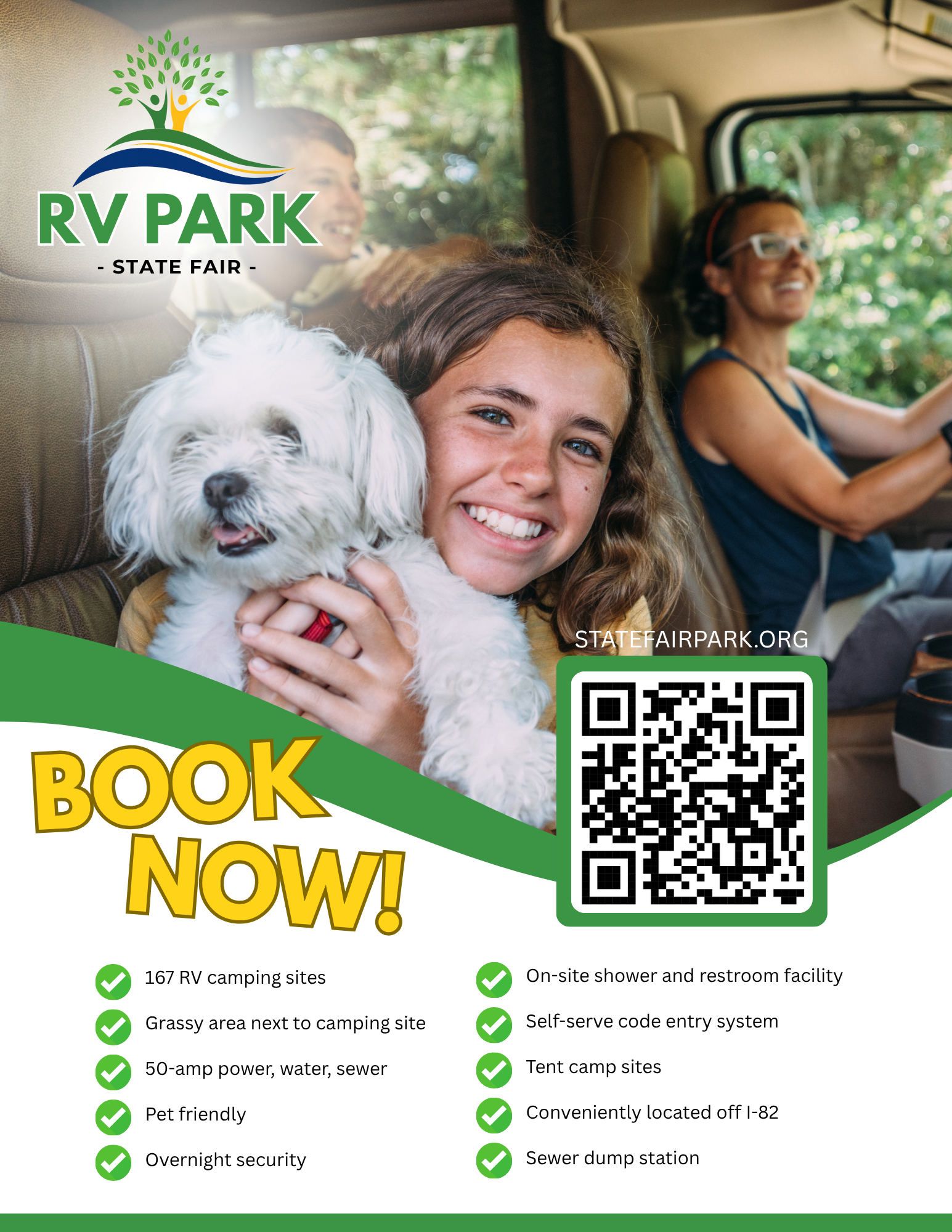 Camper-submitted photo at State Fair RV Park near Wapato, WA