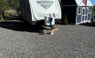 Caylee H.'s photo of rv camping at Come Back Ranch Animal Sanctuary RV Parking near Blue, AZ