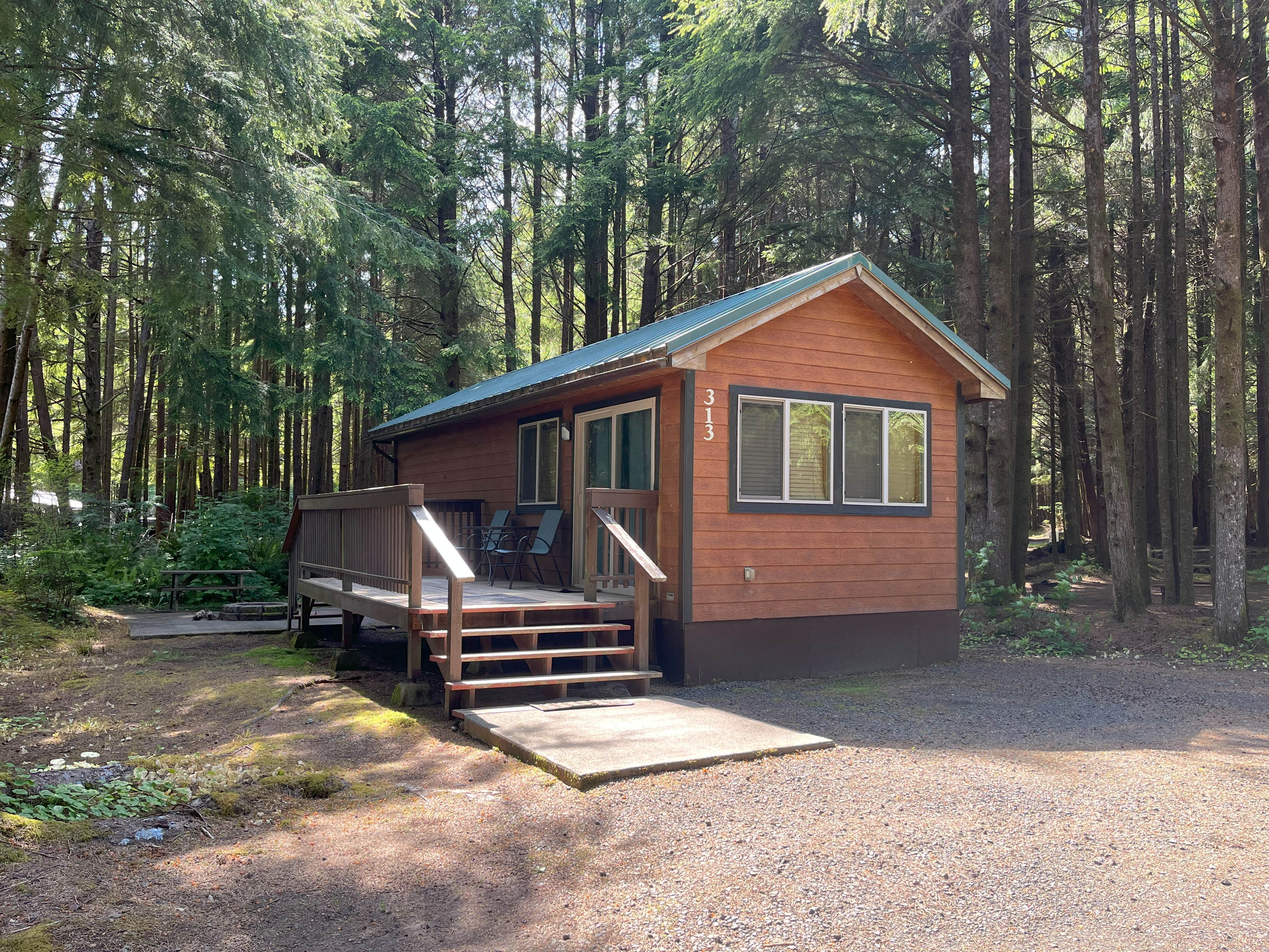 KM RESORTS's photo of a cabin at Ocean Breeze RV Resort - KM Resorts near Aberdeen, WA