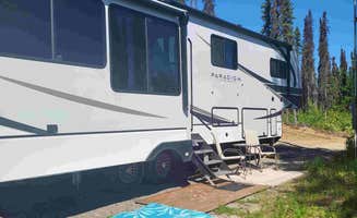 Margit B.'s photo of rv camping at Mooseberry Cabins near Talkeetna, AK