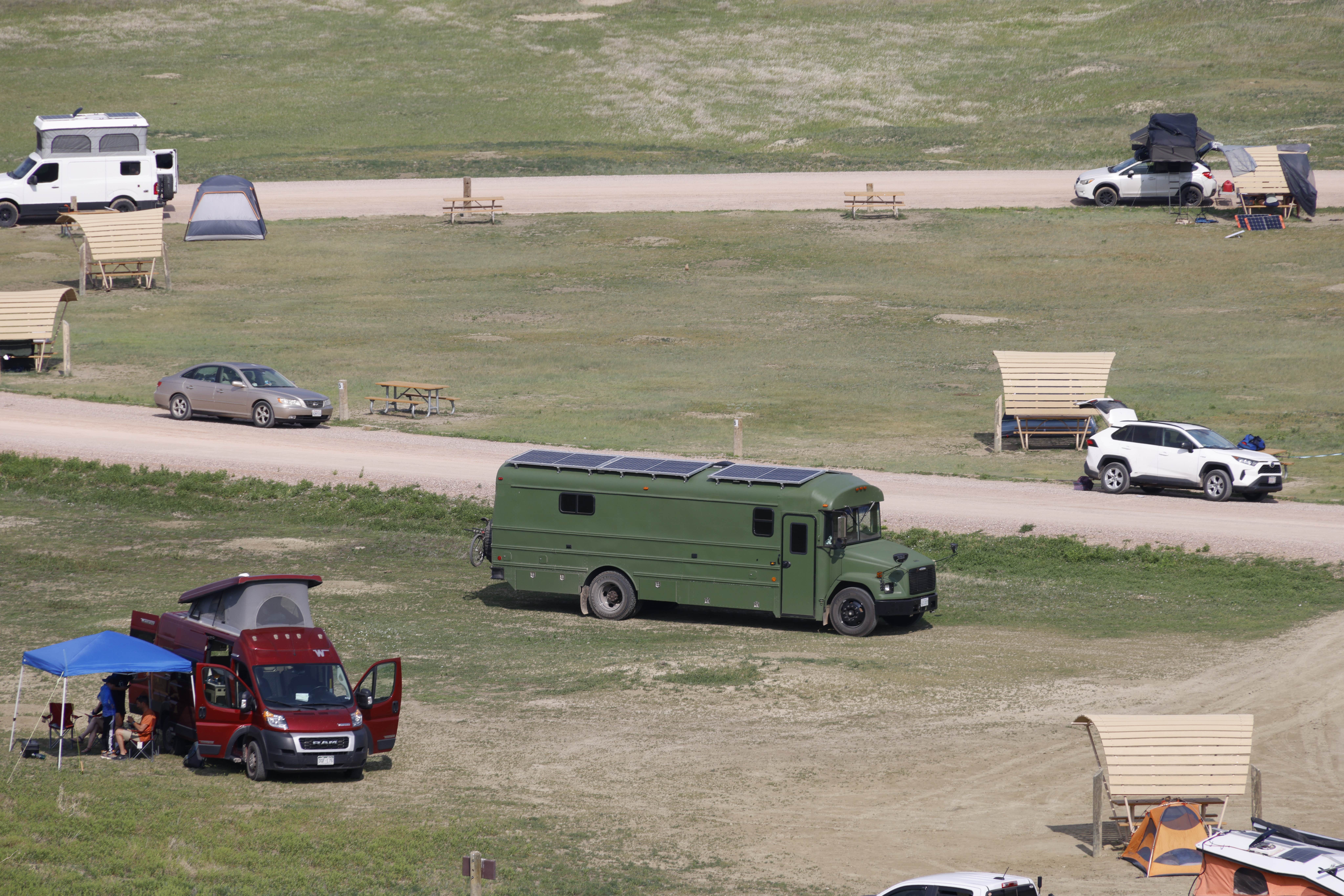 Mercuric M.'s photo of rv camping at Sage Creek Campground near Badlands National Park