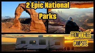 Sharon & Joe P.'s photo of rv camping at BLM 144 Dispersed near Green River, UT