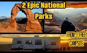 Sharon & Joe P.'s photo of rv camping at BLM 144 Dispersed near Green River, UT