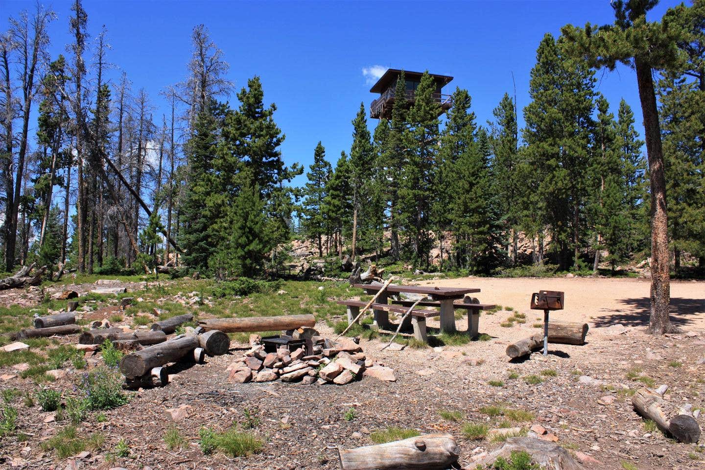 Camper submitted image from Spruce Mountain Fire Lookout Tower - 4