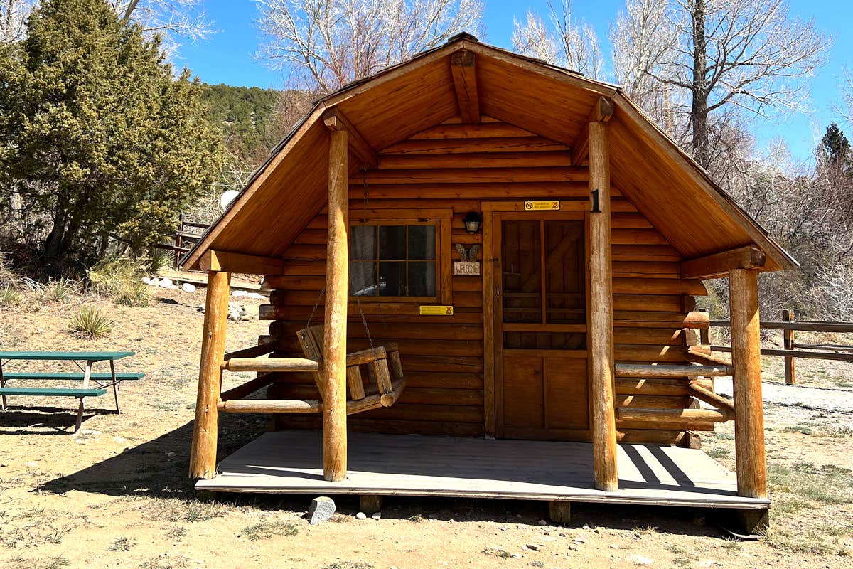 Evan D.'s photo of a cabin at A-Lodge Salida near Saguache, CO