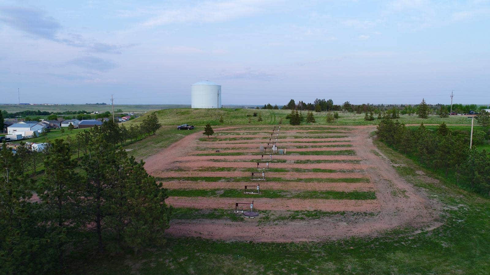 Camper-submitted photo at Whispering Pines Campground near Belfield, ND