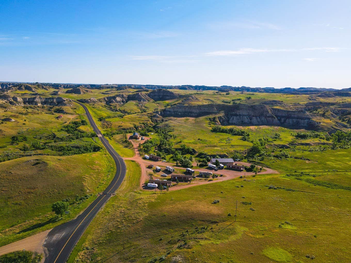 Camper-submitted photo at Boots Campground near Sentinel Butte, ND