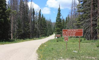 Camping near Nash Fork Campground: Little Brooklyn Lake Guard - Temporarily Closed, Centennial, Wyoming