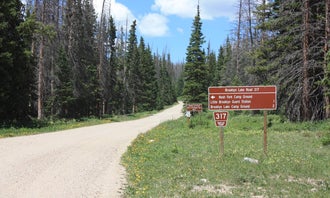 Camping near Nash Fork Campground - Medicine Bow-Routt National Forests & Thunder Basin National Grassland: Little Brooklyn Lake Guard - Temporarily Closed, Centennial, Wyoming