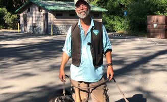 Greg K.'s photo of camping with pets at Douglas City Campground near Whiskeytown National Recreation Area