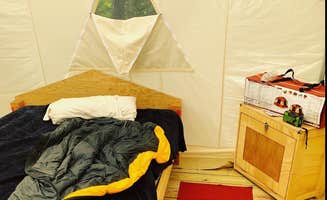 The Dyrt's photo of glamping accommodations at Hoodoo Mountain Retreat near Usk, WA