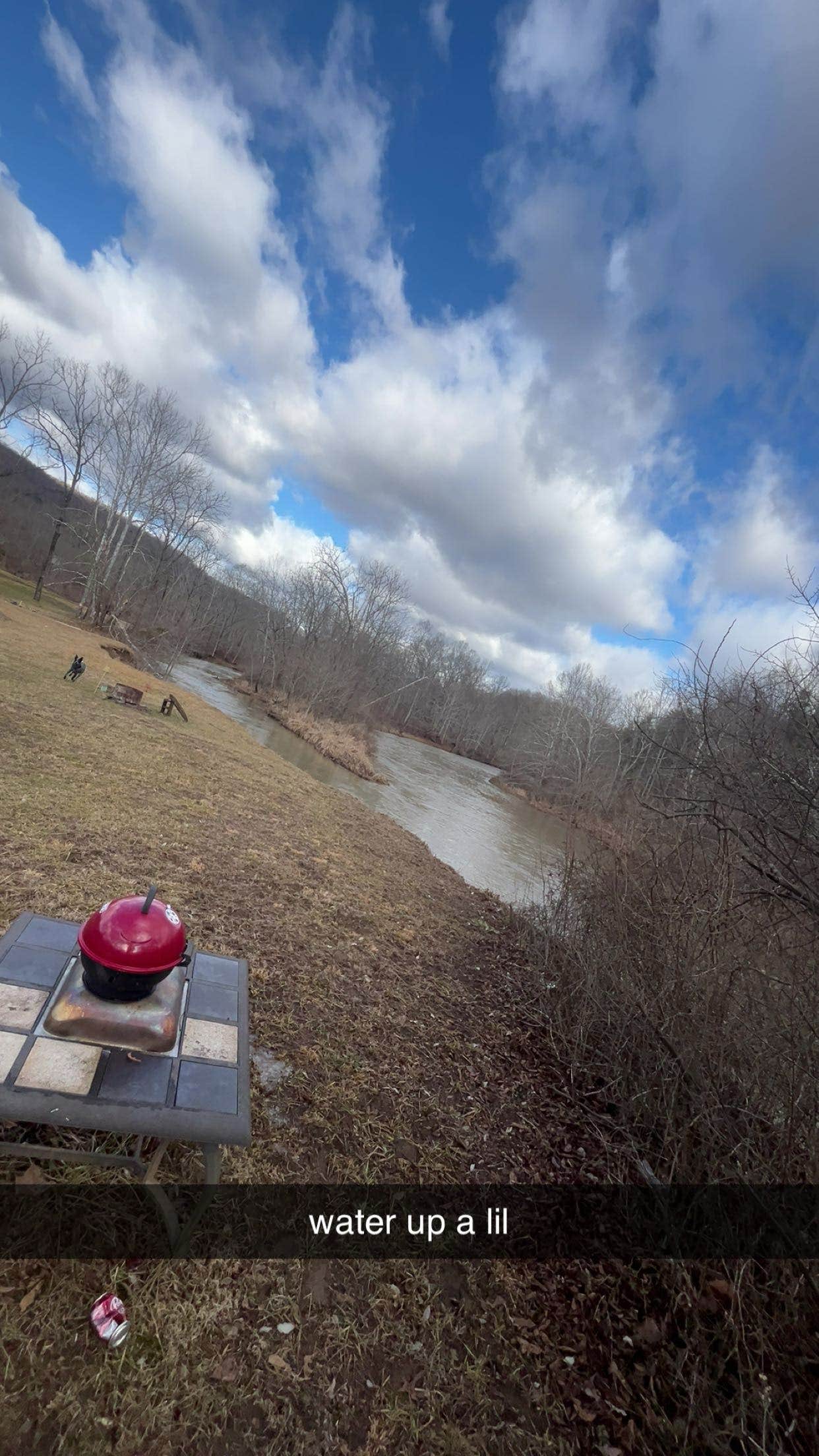 Camper-submitted photo at Shirleys River Retreat near Oriskany, VA