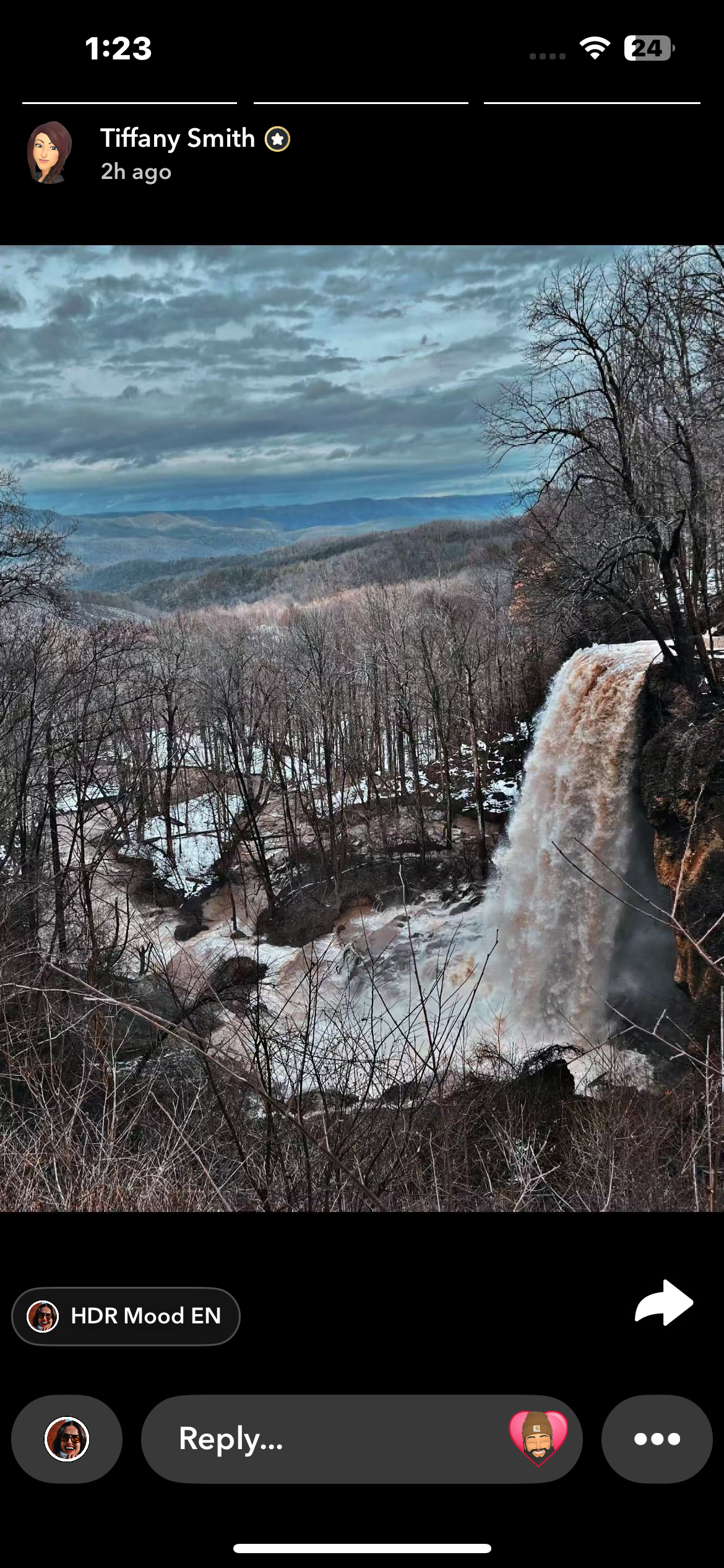 Camper-submitted photo at Shirleys River Retreat near Oriskany, VA