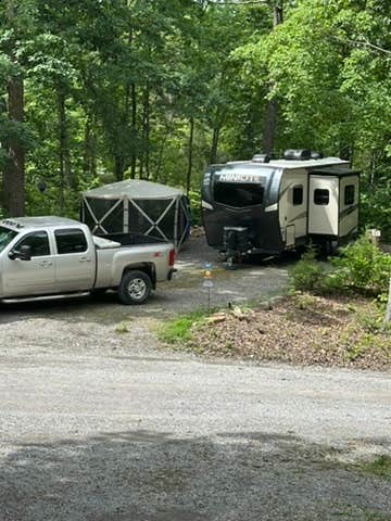 Sara M.'s photo of rv camping at Endless Caverns RV Resort & Cottages near Flint Hill, VA