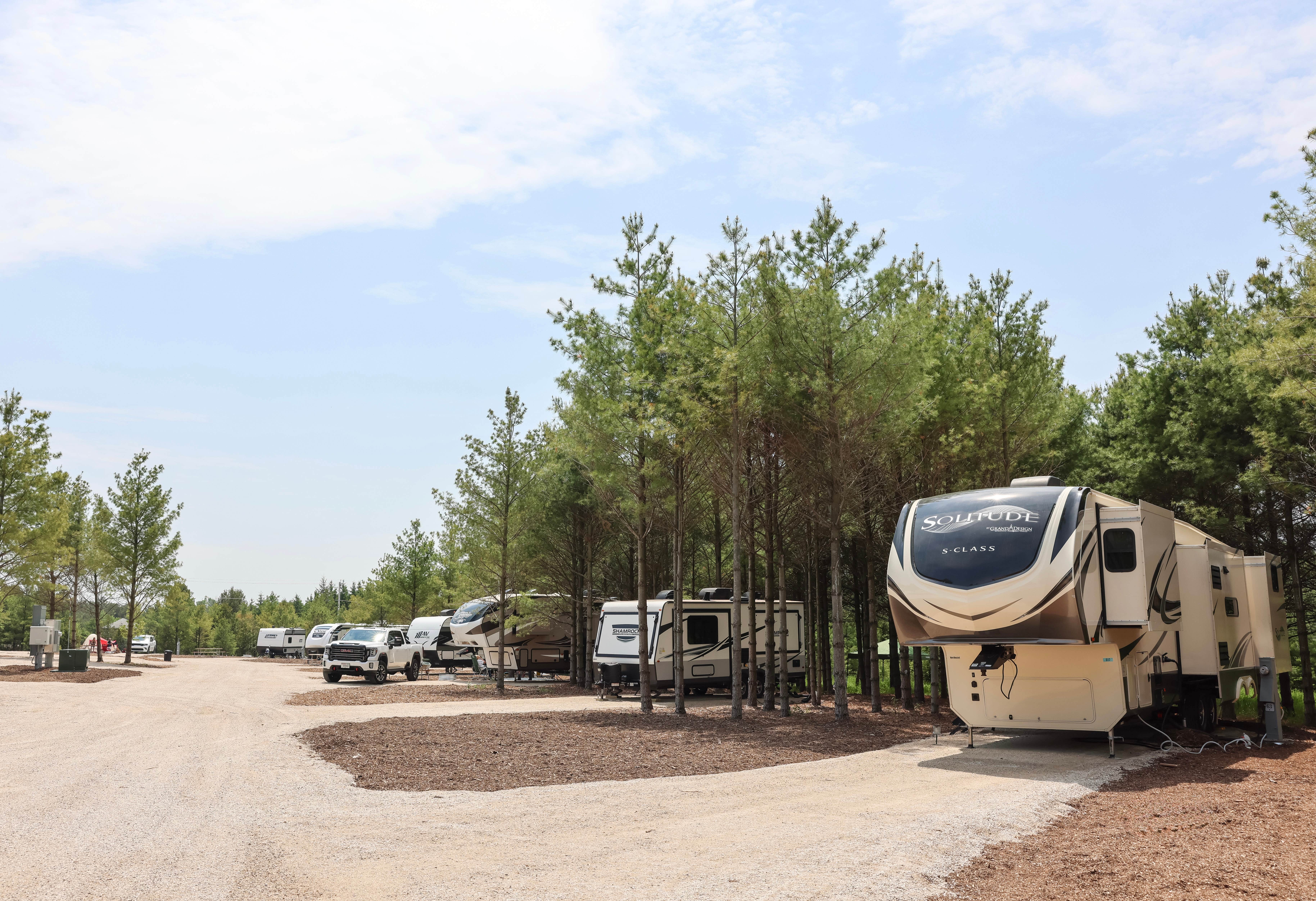 John M.'s photo of rv camping at CAMP Door County, RV Resort & Campground near Baileys Harbor, WI