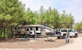 John M.'s photo of rv camping at CAMP Door County, RV Resort & Campground near Oconto, WI