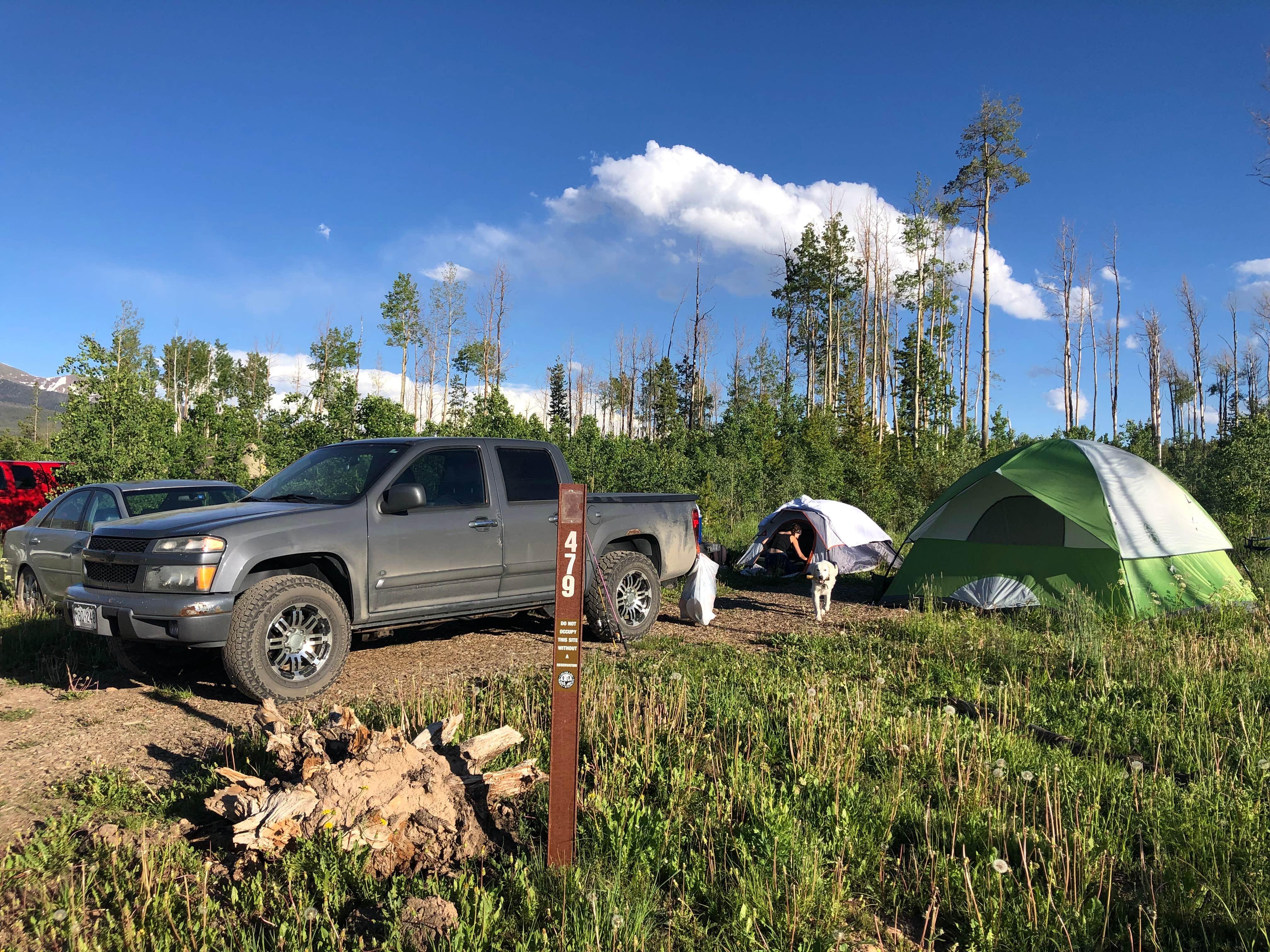 Camper-submitted photo at Primitive Sites — State Forest State Park near Gould, CO