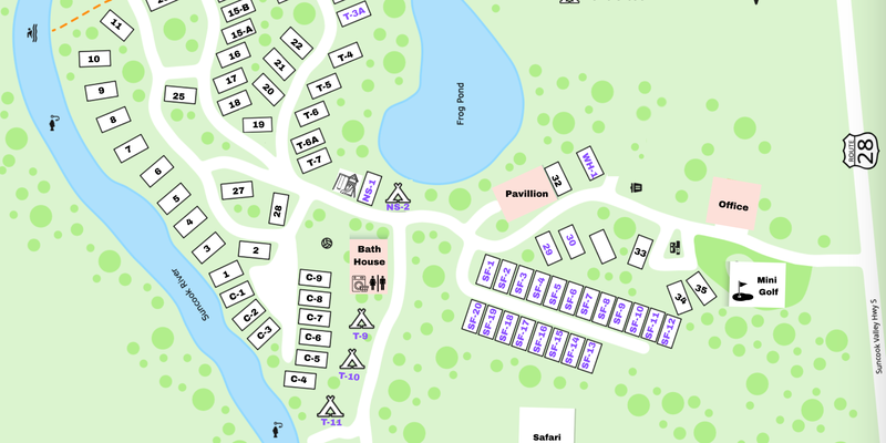 Camper submitted image from Epsom Valley Campground