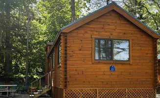 The Dyrt's photo of a cabin at Loon's Haven Family Campground near Buckfield, ME