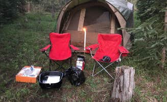 Weston S.'s photo of tent camping at Piney Crossing Primitive Campground - CLOSED near Yampa, CO