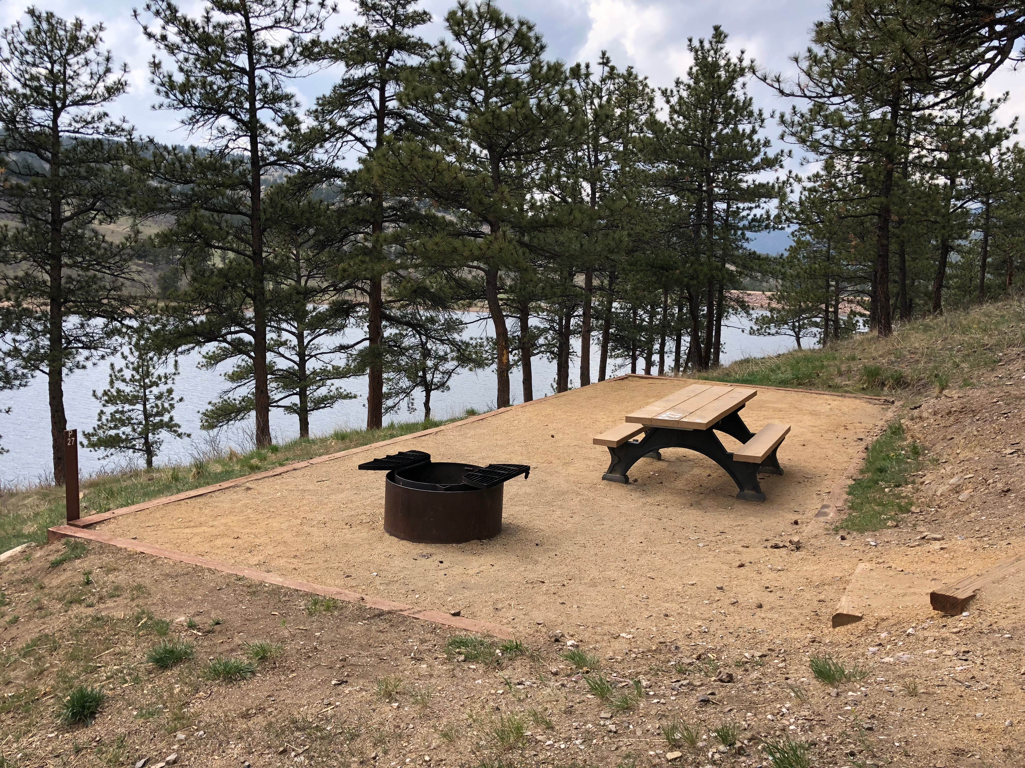 Camper-submitted photo at Pinewood Reservoir Campground near Loveland, CO